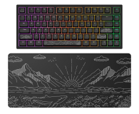 Dark Project ALU Terra Nostra Black Wired + podkładka - 1456110 - zdjęcie 1